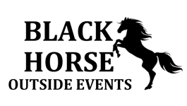 Black Horse Outside Events Logo